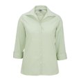 thumbnail image 1 of Edwards Blouse Popeline Légère à Col Ouvert pour Femmes - Manches 3/4, 1 of 1