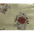 thumbnail image 4 of oneOone Georgette Viscose Fabric Leaves & Floral Block Print Fabric By Yard 42 Inch Wide, 4 of 5