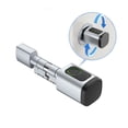 thumbnail image 1 of Serrure Réglable Bluetooth Intelligente à Empreinte Digitale, Serrure Cylindrique Numérique avec Application/mot de Passe, Déverrouillage de Clé, 1 of 7