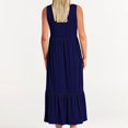 thumbnail image 5 of AherBiu Robes d'Été pour Femmes Décontractées Amples Sans Manches Robe Midi avec Poches Confortables à Volants Robes Soleil, 5 of 5