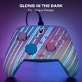 thumbnail image 3 of Turtle Beach Rematch Advanced Wired Gaming Controller (Cotton Candy) - Officially Licensed by Xbox Series X|S, Xbox One, Windows - Glow, Remappable Buttons, Hair Triggers, Audio Controls, 8ft Cable, 3 of 19