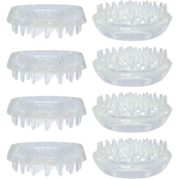 Tasses à Roulettes pour Meubles (Lot de 8) Coussinets de Meubles avec Pointes pour Pieds de Meubles Lourds sur Tapis
