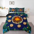 thumbnail image 2 of Erosebridal Camping Bedding King Comforter Set, Jungle Botanical Down Comforter, Galaxy Decor, Reversible 3 Pieces, 2 of 7