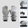 thumbnail image 4 of Winter Gloves Women Men Ski Gloves Thermal Warm Windproof Rainproof Cold Proof Ski Riding Warm Gloves Perfect for Cycling Running Hiking Freezer Work and Daily Activities, 4 of 4