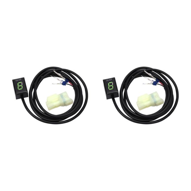 Baohd Speed Gear Motorcycle Gear Indicator Motorcycle Gear Gear Indicator Display green 2Set