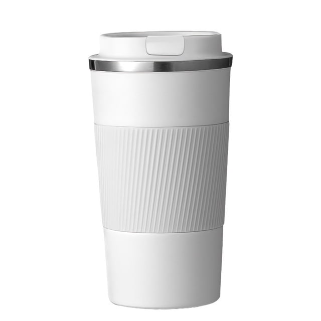 Tasses à Café Doublement Isolées Tasses à Café pour Lui et Elle Tasses à Café en Acier Inoxydable 510Ml Isolation Thermique et Couvercle Étanche Réutilisables Tasses à Café Double Paroi