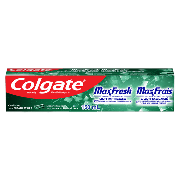 Colgate MaxFresh Clean Mint Toothpaste, 150 ml