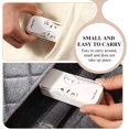 thumbnail image 4 of XINQIHANG 4 Pcs Distributeurs Portatifs pour Hydropulseur de Voyage avec 48 Pics pour Hydropulseur, Distributeur de Fil Dentaire de Voyage Réutilisable, Étuis pour Hydropulseur, Organisateurs pour Bâtonnets de Fil, Boîte de Rangement pour Hydropulseur de Voyage, 4 of 7
