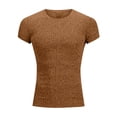 thumbnail image 3 of Weiqiqre Mens T-shirts Short Sleeve Athletic, Quick Dry Workout T Shirts Base Undershirt, 3 of 6