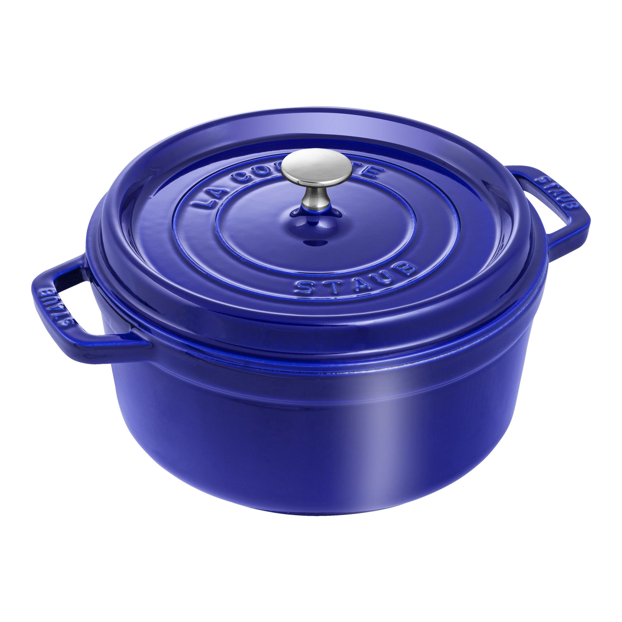 STAUB LA COCOTTE 直径約20cm STAUB La Cocotte 3.7 L Cast Iron Round Cocotte, Dark-Blue - Walmart.ca