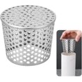 thumbnail image 2 of Stainless Steel Mesh,PVC Pipe Sewer Straight Insert 304 Stainless Steel Roof Floor Side Conical Proof Filter Screen Cover, 2 of 5