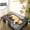 Grey, variant on Czzoypi Dog Crate Bed for Medium Dog, Washable Dog Bed for Crate with Bolster, Pet Crate Beds for Medium Sized Dogs Non Skid Bottom, 23.62x18.5x2.78in