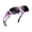 Transparent Purple Frame/Black Lens, variant on Joopin Fit Over Wrap Sunglasses Polarized Lens Wear Over Prescription Eyeglasses 100% UV Protection for Men and Women