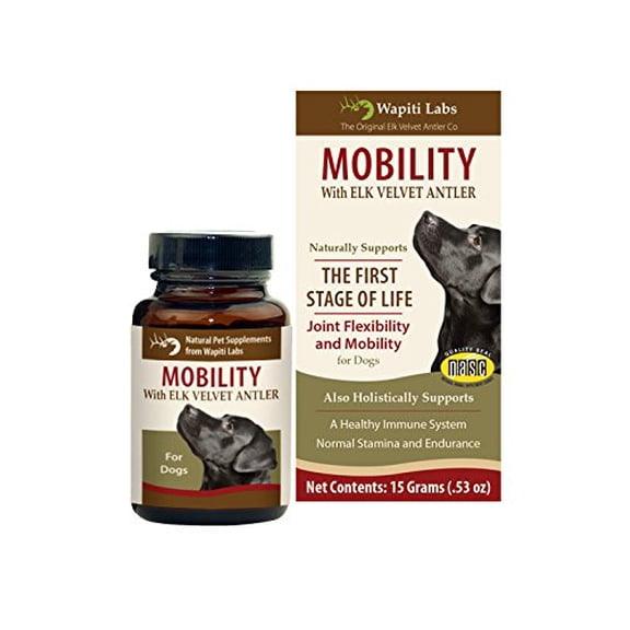 Wapiti Labs Dog Mobility Pet Supplement Formula, 15gm