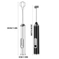 thumbnail image 4 of relayinert ABS Variable Speed Wireless Frother Stick For Coffee Lovers On Go Three Speed Variable Latte black, 4 of 6
