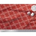 thumbnail image 2 of Soimoi polyester Crepe Fabric Dots & Circle Geometric Print Sewing Fabric Yard 42 Inch Wide, 2 of 5