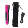 thumbnail image 2 of Fer à Lisser Intelligent Rechargeable Fer à Lisser à la Mode Rouge Rose Outil de Coiffage pour Filles, 2 of 8