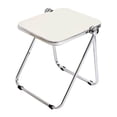 thumbnail image 1 of Abbracc Table Plateau Pliant Petite Table Pliante Pratique Robuste Polyvalente Compacte Simple Blanc, 1 of 9