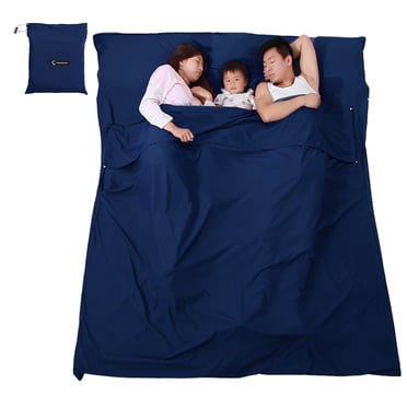 Doublure Légère pour Sac de Couchage Sac de Couchage Extérieur Camping Hôtel Voyage Drap