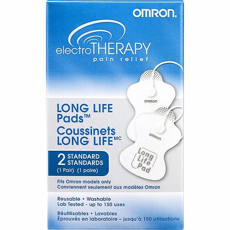 Omron Electrotherapy Replacement Long Life Pads - Large Size