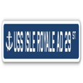 thumbnail image 1 of SignMission SSN-624-Isle Royale Ad 29 Panneau de Rue USS Isle Royale Ad 29 - Cadeau pour Marin Vétéran de la Marine Américaine, 1 of 1