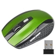 thumbnail image 4 of crativent Computer 2.4Ghz Wireless Optical Mouse Quick Speed 6 Buttons Plastic Gaming Mice DPI Adjustable Portable Accessory Green 5Set, 4 of 6