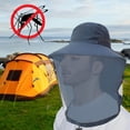 thumbnail image 1 of Mosquito Net Hat Mosquito Net Head Hat Sun Hat With Net Bee Hat Hunting Hat For Outdoor Camping And Gardening, 1 of 4