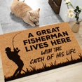thumbnail image 4 of Summer Doormats Super Absorbent Entrance Rug, Non-slip Floor Mat Durable Inside Dirt Trapper Mats for Entryway Non-Slip Doormat Home Entrance,Patio,Garage,Yard, Garage, High Traffic Areas, 4 of 6
