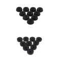 thumbnail image 1 of GROWTH TANK 20 Pcs Accessoires de Pompe à Air pour Étang, Pièces de Rechange pour Pompe O2, Noir, 1 of 9