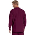 thumbnail image 3 of Landau Vestes de Gommage 5 Poches pour Hommes - Coupe Classique Décontractée, Col Rond, Boutons Pression, Gommages d'Échauffement 7551, 3 of 8