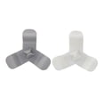 thumbnail image 1 of Langgg Cord Winder Management Holder Cable Organizer Juicer Machine Wire Wrapper Organization Accessory Restaurant Hotel 2 Pcs Gray White 1Set, 1 of 6
