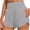 Grey, variant on JIUKE Womens Workout Shorts High Waist Belly Control Summer Running Athletic Gym Shorts with Pockets