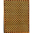 thumbnail image 1 of Ahgly Company Indoor Rectangle Abstract Red Checkered Area Rugs, 6' x 9', 1 of 6