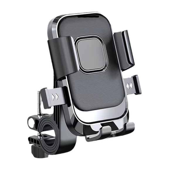 Motorcycle Phone Holder Phone Holder Adjustable Spring Clip With Sturdy Handlebar Holder High Compatibility Phone Accessories Rotating Phone Holder Smartphone Holder for Desk Phone Tripod Overhead