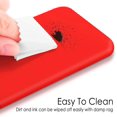 thumbnail image 4 of Étui en Gel de Silicone Liquide, Doublure en Microfibre Douce, Coussin Compatible avec iPhone 8/ iPhone 7 Rouge, 4 of 6