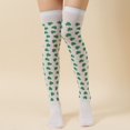 thumbnail image 4 of Oxodoi St.Patrick's Day Party Striped High Socks Women Over Knee High Socks Compression Socks(Length:70CM), 4 of 4