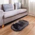 thumbnail image 4 of Boovnll Rugs for Bedroom, Super Soft Faux Sheepskin Area Rugs for Bedroom Floor Carpet Faux Rug Bedside Rugs Nursery, Bedroom, Home Decor, Area Rug, Bedroom Rug, Area Rug, Rugs, 4 of 5