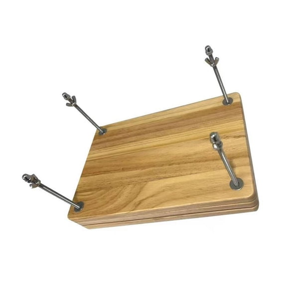 kurtrusly Wooden Book Press Practical Flat Paper Press Machine for Home Labels