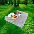 thumbnail image 4 of SuoKom Tapis de Plage en Tissu Coupe-Vent 78X78 Pouces pour Pique-Nique Tapis d'Extérieur Camping Étanche et Anti-Humidité Tapis de Plage Portable Léger et Pliable Tapis de Camping et de Pique-Nique d'Extérieur, 4 of 6