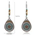 thumbnail image 4 of Dangle Earrings Boho Hollow National Style Bohemian Drop Earrings Hoop Earrings, 4 of 10