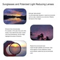 thumbnail image 4 of Adjustable Light Reducing Glasses, Polarized Glasses 52mm Lens Rugged Vintage  for Fishing, 4 of 7