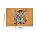 thumbnail image 2 of Tapis en Coco d'Été pour l'Extérieur, Tapis de Sol Initial pour l'Intérieur, Tapis de Printemps, Décorations Scolaires, Super Absorbant la Boue, Tapis de Porte d'Entrée pour Porte d'Entrée, Patio, Porche, Intérieur Extérieur, 16x24 Pouces Rentrée Scolaire, 2 of 6