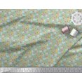 thumbnail image 2 of Soimoi polyester Crepe Fabric Triangle Geometric Print Fabric by the Yard 52 Inch Wide, 2 of 3