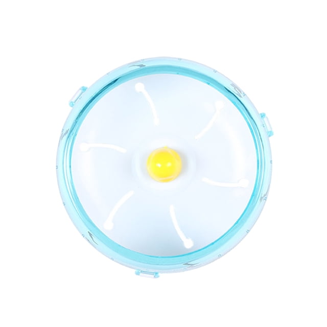 Jouet pour Hamster pour Petits Animaux Roue Silencieuse Roue d'Exercice pour Hamsters et Écureuils Disque de Course Accessoire de Cage