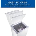 thumbnail image 2 of Koolatron KTCF99 3.5 Cubic Foot (99 Liters) Chest Freezer with Adjustable Thermostat, 2 of 9