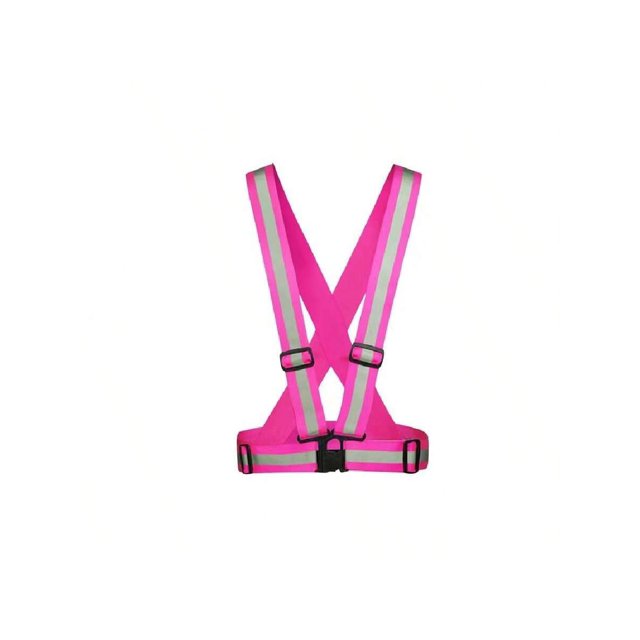 1pc Reflective Elastic Shoulder Strap, Unisex, High Stretch And High Reflection, Suitable For Cycling, Running, Outdoor Activities Protective Gear