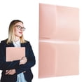thumbnail image 2 of ZTTD 1Pcs Plastic Folders with Pockets, Heavy Duty Pocket Folder, File Folders with Business Card Slot, 2-Pocket Folder, Aesthetic File Folder for Work & Office, Letter Size, 2 of 9