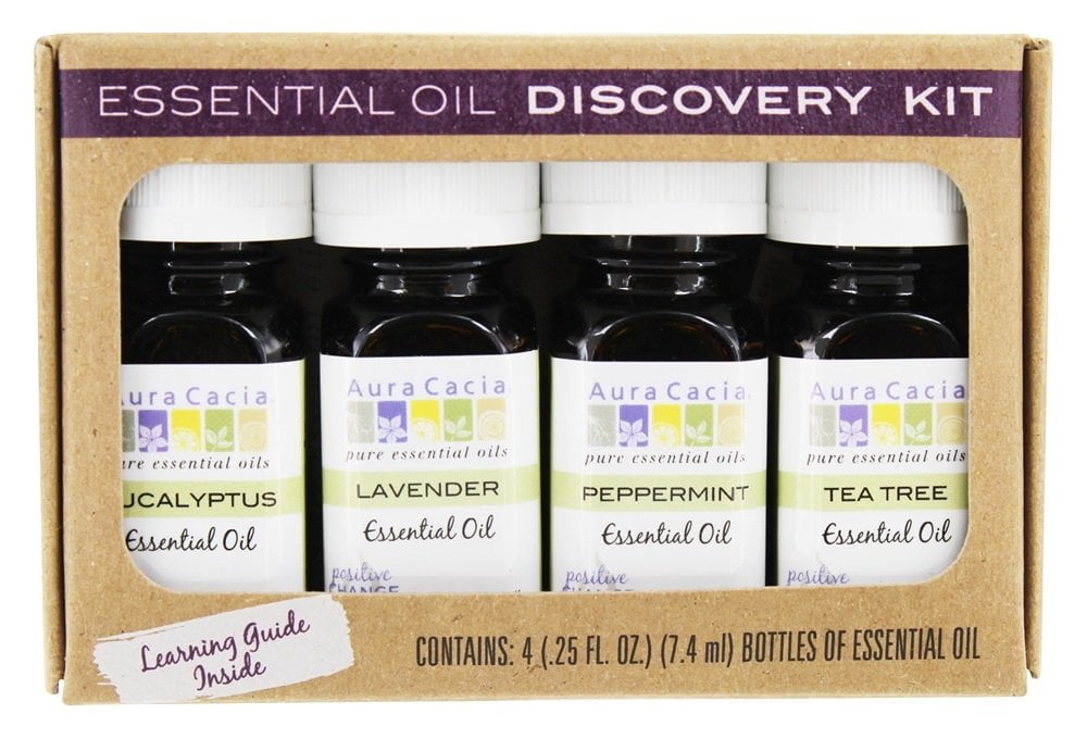 Aura Cacia - Essential Oil Discovery Kit - 4 Piece(s)
