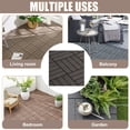 thumbnail image 4 of enjoywould Floor Tile Snap Fit Multiple Mounting Styles with Open Mesh Outdoor Flooring All Weather Use Deck Tiles Household Use, 4 of 8