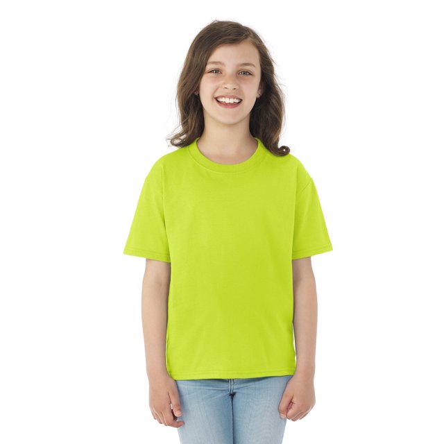 Fruit Of The Loom T-Shirt à Manches Courtes en Coton HD pour Jeunes, 14/16